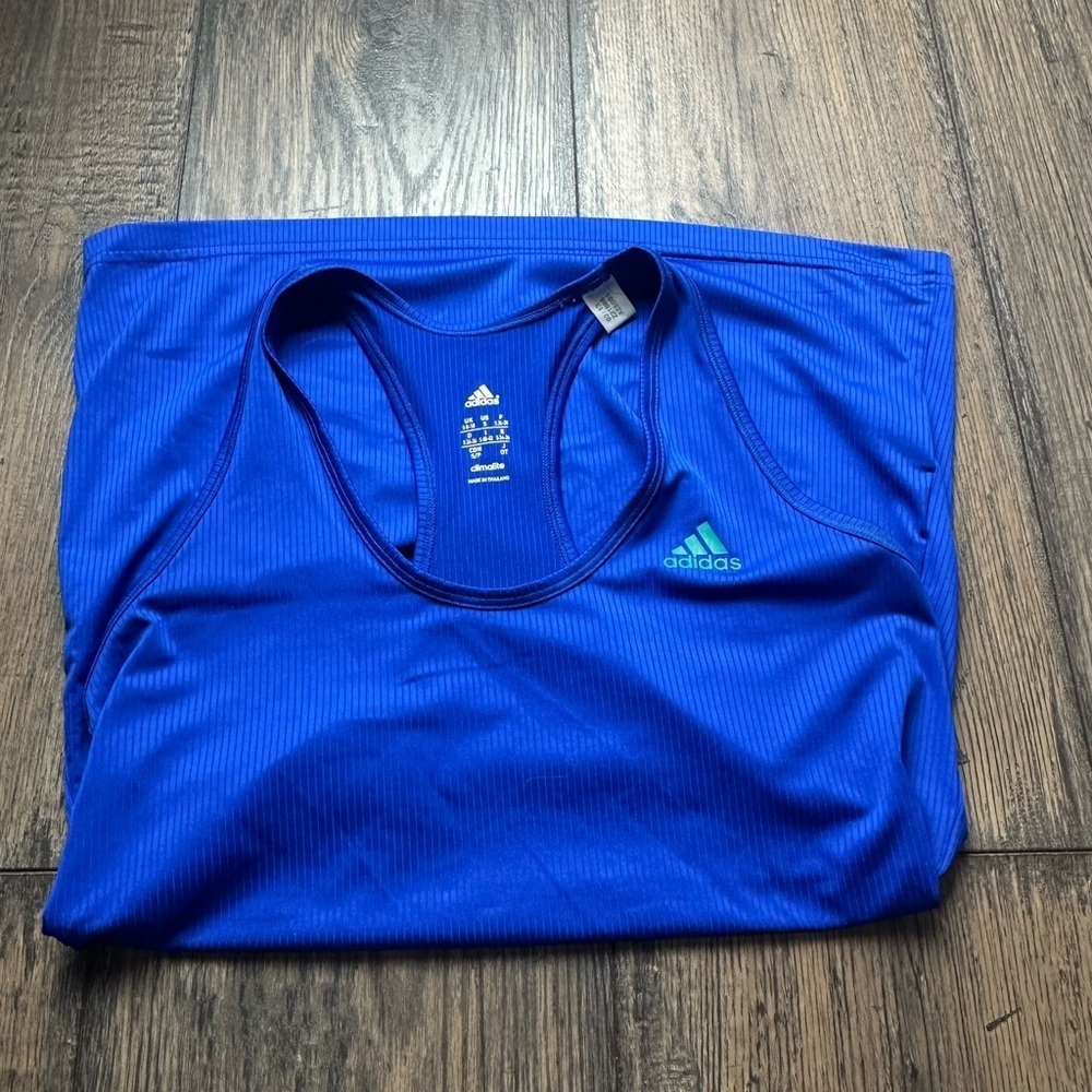 Adidas Royal Blue Athletic Tank